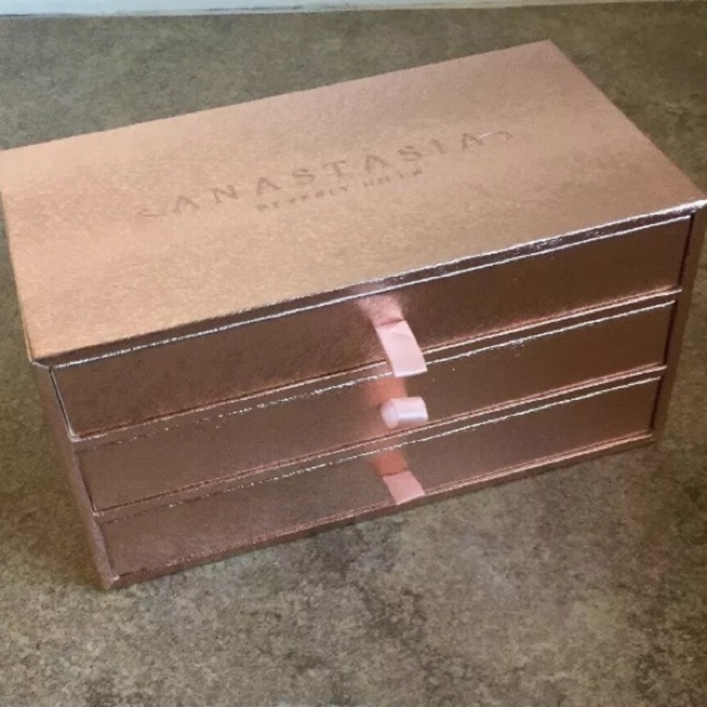 Anastasia Rose gold palette vault BOX ONLY